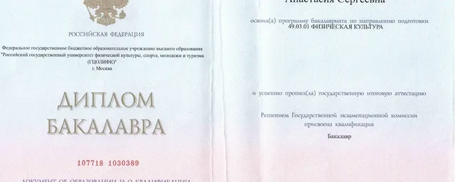 Российский государственный университет физической культуры, спорта, молодёжи и туризма (ГЦОЛИФК) г. Москва